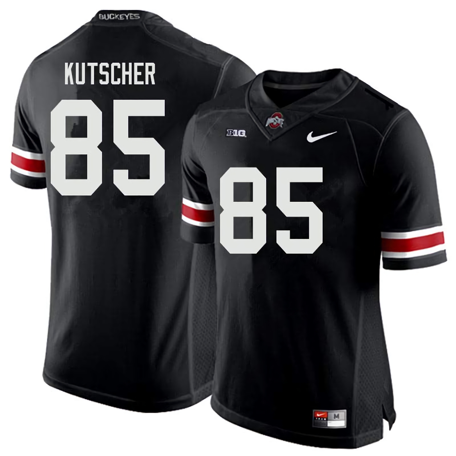 Austin Kutscher Ohio State Buckeyes Men's NCAA #85 Nike Black College Stitched Football Jersey EOA0456UW